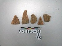 藏品(紅色夾砂陶片)的圖片